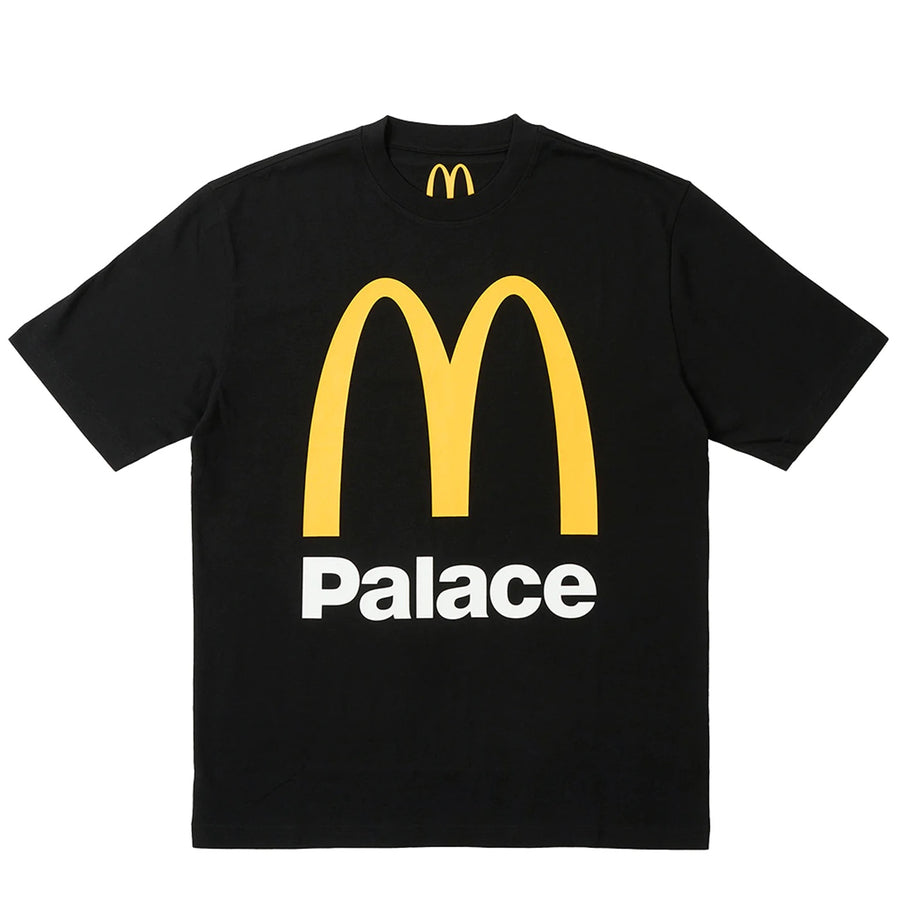 トップス PALACE E MICHAEL T-SHIRT Black M PALACE X MCDONALD'S LOGO T-SHIRT - BLACK – Southside Streetwear SA