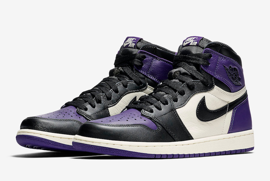 Purple White Air Jordan Court Purple Og Nike Air Jordan OG
