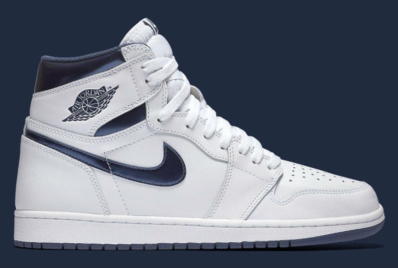 air jordan 1 retro metallic navy