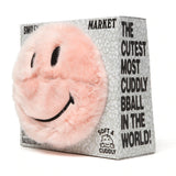 MARKET Smiley “Pink Fur” Plush Basketball