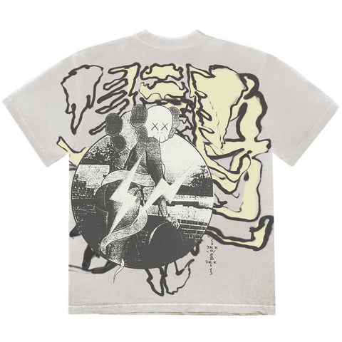 travis scott x kaws shirt