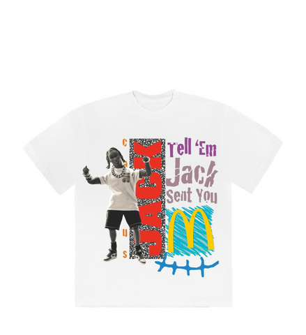 Travis Scott X McDonalds "Jack Smile" T-Shirt