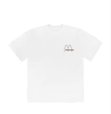 Cactus Jack Travis Scott Mcdonalds Crew Member Shirt Hanes