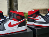 Nike Air Jordan 1 Mid "Gym Red"