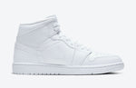 Nike Air Jordan 1 Mid "Triple White"