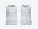 Nike Air Jordan 1 Mid "Triple White"