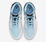 Nike Air Jordan 1 Mid "Ice Blue" (Mens)