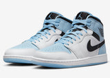 Nike Air Jordan 1 Mid "Ice Blue" (Mens)