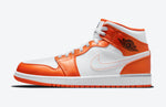 Nike Air Jordan 1 Mid "Metallic Electro Orange"