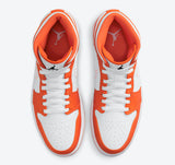 Nike Air Jordan 1 Mid "Metallic Electro Orange"