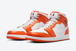 Nike Air Jordan 1 Mid "Metallic Electro Orange"