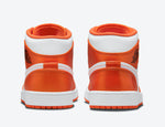 Nike Air Jordan 1 Mid "Metallic Electro Orange"