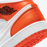 Nike Air Jordan 1 Mid "Metallic Electro Orange"