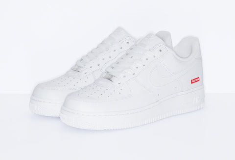 Supreme X Nike Air Force 1 Low “Triple White”